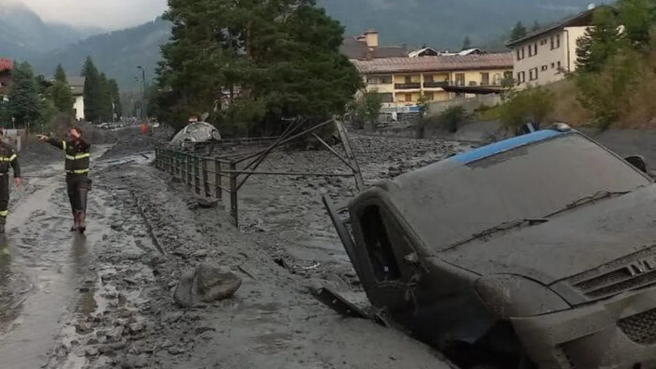 Nubifragio a Bordonecchia in Piemonte, rintracciate le cinque persone disperse