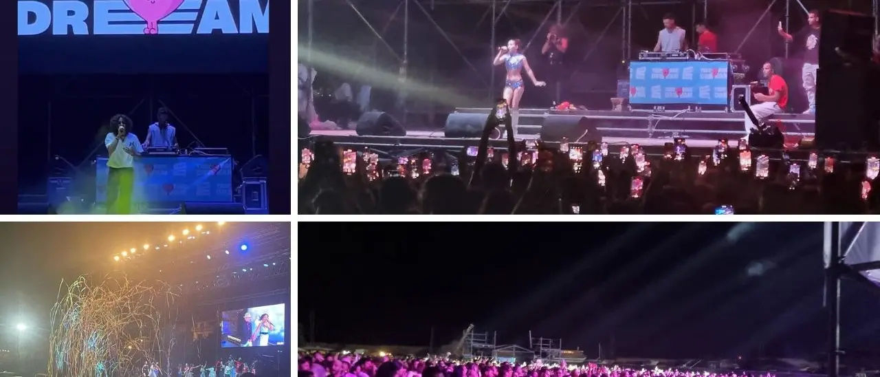 Boom boom Teenage Dream e Brenda Asnicar a Le Castella: party virale al porto turistico