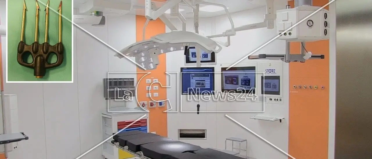 Colpito dalla fiocina di un fucile subacqueo a Corigliano Rossano, 12enne lascia la Rianimazione dell’Annunziata