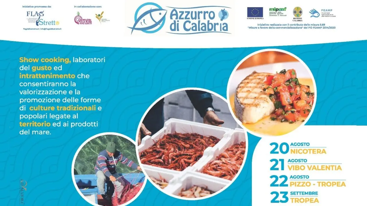 Show cooking e laboratori del gusto: al via nel Vibonese la kermesse dedicata ai prodotti del mare