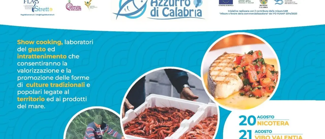 Show cooking e laboratori del gusto: al via nel Vibonese la kermesse dedicata ai prodotti del mare