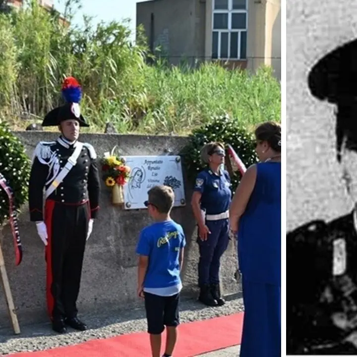 A Satriano ricordato Renato Lio, il carabiniere ucciso 32 anni fa a un posto di blocco