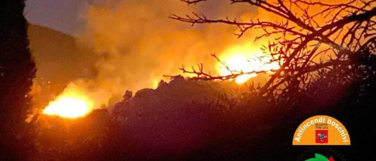 Incendio all’Isola d’Elba: evacuato per precauzione un campeggio