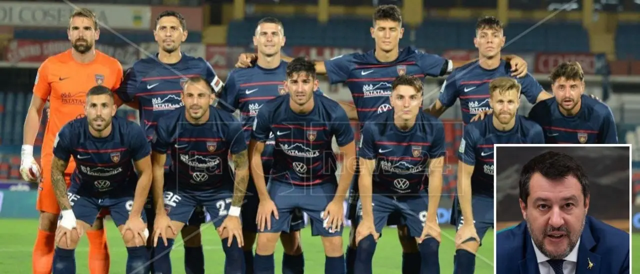 Salvini ringrazia il Cosenza per la rosa tutta “azzurra” ma la B paga chi scende in campo con italiani under 23