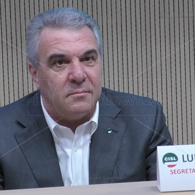 Il segretario Cisl Luigi Sbarra in Calabria per parlare di lavoro e sviluppo del territorio: l’incontro a Lamezia