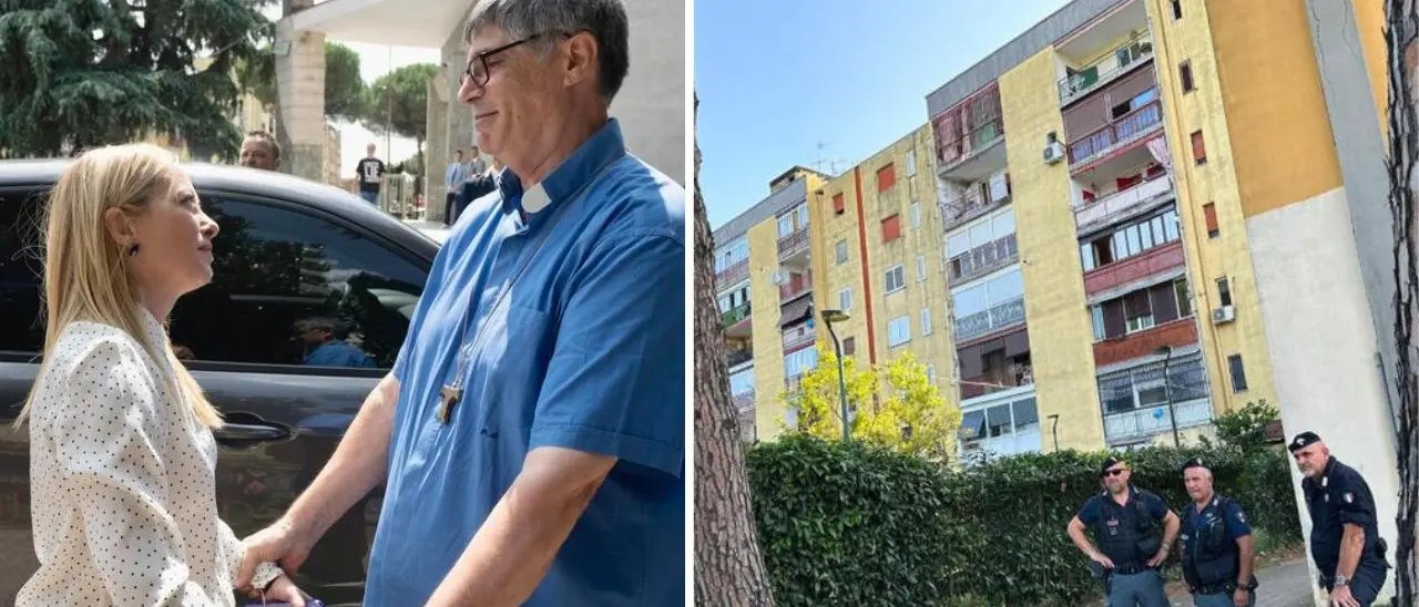 Meloni a Caivano dopo gli stupri al Parco Verde: «Siamo qui per metterci la faccia, già stanziati 12 milioni per una biblioteca»