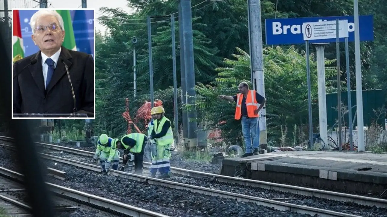 Operai morti a Brandizzo, Mattarella: «Perdere la vita sul lavoro è un oltraggio al valore della convivenza»