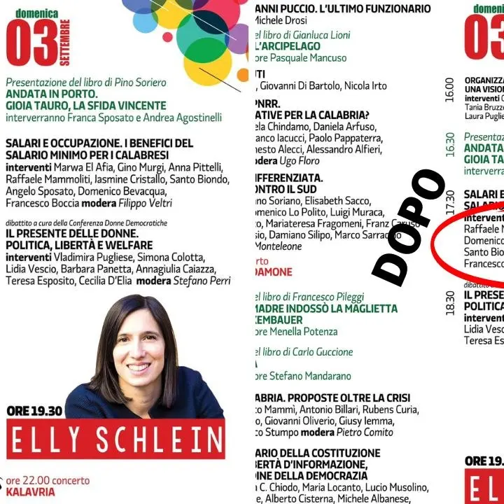 Festa dell’Unità, il Pd calabrese ci ripensa e invita pure gli alleati: la toppa del segretario Irto