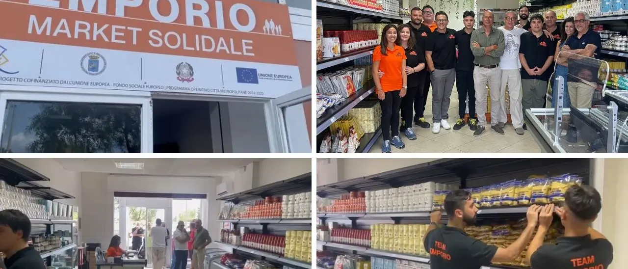 Reggio Calabria, tutto pronto per l’apertura degli Empori della solidarietà