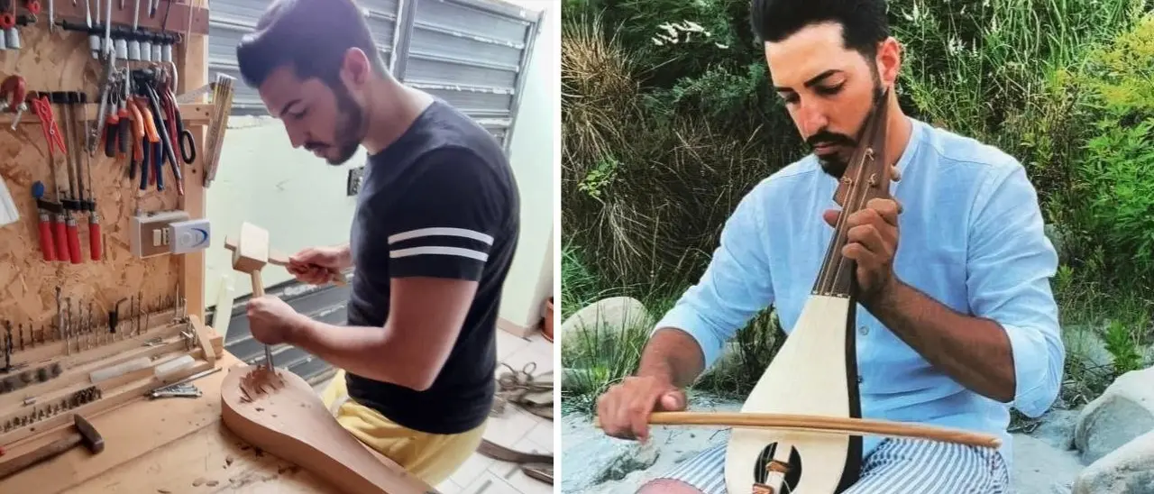 Giuseppe, che suona e costruisce l’antica lira: «Siamo orgogliosi e testardi. Resistiamo, non scappiamo dalla Calabria»