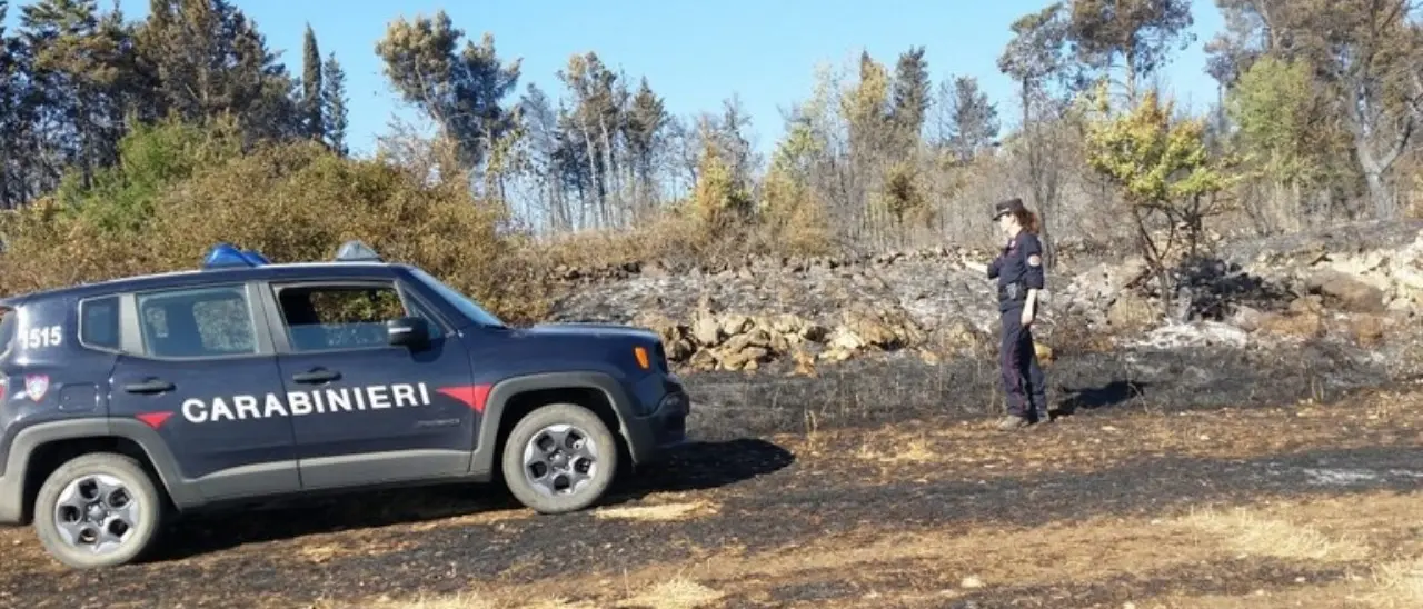 Tenta di appiccare un incendio ma viene colto sul fatto dai carabinieri, 67enne arrestato nel Catanzarese