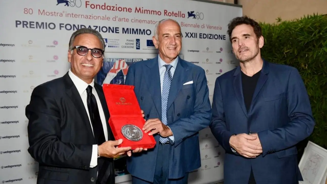 La Calabria alla Mostra del cinema di Venezia, a Matt Dillon e Giorgio Diritti il Premio Fondazione Mimmo Rotella