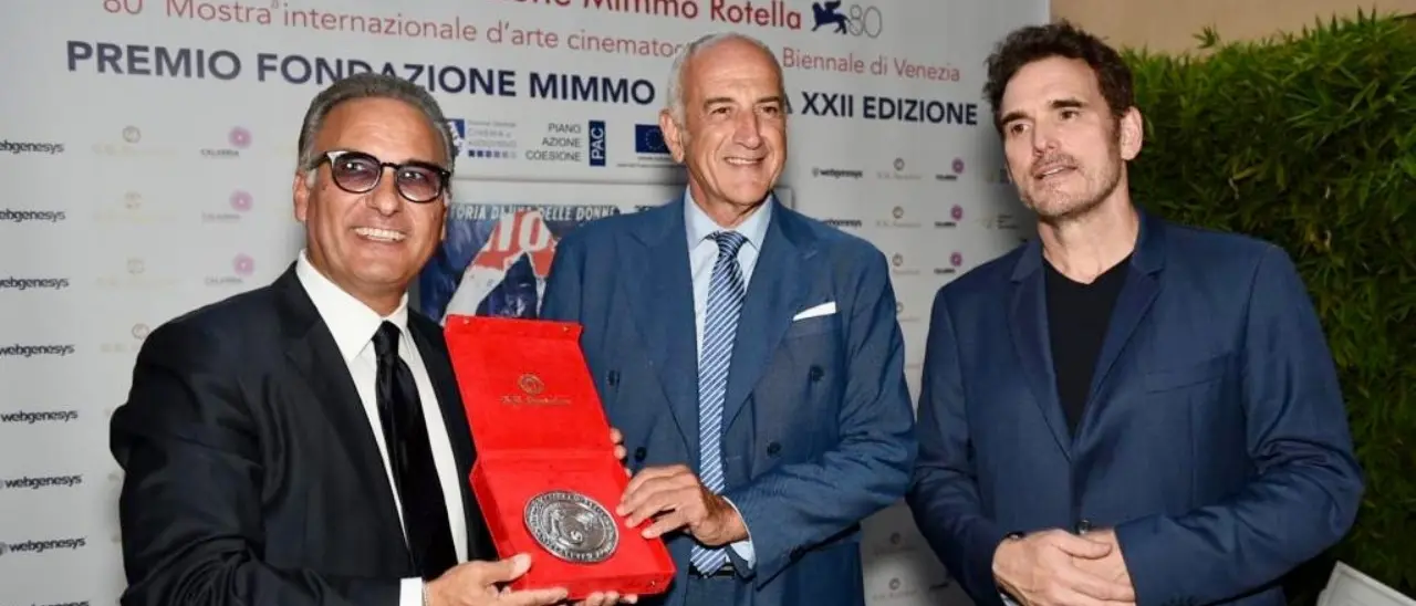 La Calabria alla Mostra del cinema di Venezia, a Matt Dillon e Giorgio Diritti il Premio Fondazione Mimmo Rotella