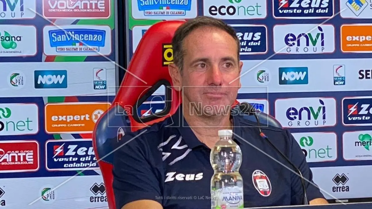 Verso Crotone-Turris, Zauli in conferenza: «Loro sono forti ma noi vogliamo vincere sempre»