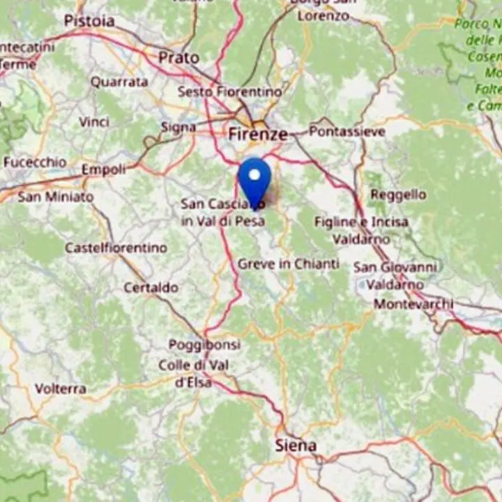 Trema la Toscana, terremoto di magnitudo 4.8 in provincia di Firenze