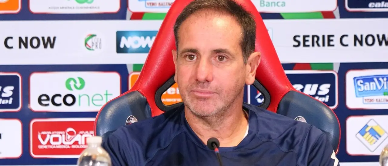 Verso Crotone-Audace Cerignola, Zauli prepara la sfida ai pugliesi: «Meno errori possibili per tornare a vincere»