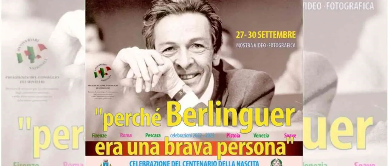 “Perché Berlinguer era una brava persona”: a Benestare due giorni per ricordare il compianto segretario del Pci