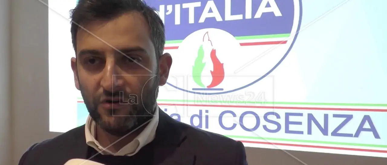 Verso la convention di Fdi a Rende, Brutto: «Oggi possiamo esprimere un candidato a sindaco in ogni comune»