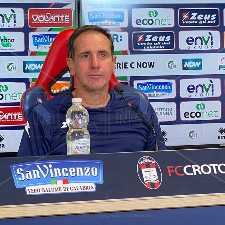 Verso Crotone-Sorrento, Zauli in conferenza: «Non siamo a un bivio»