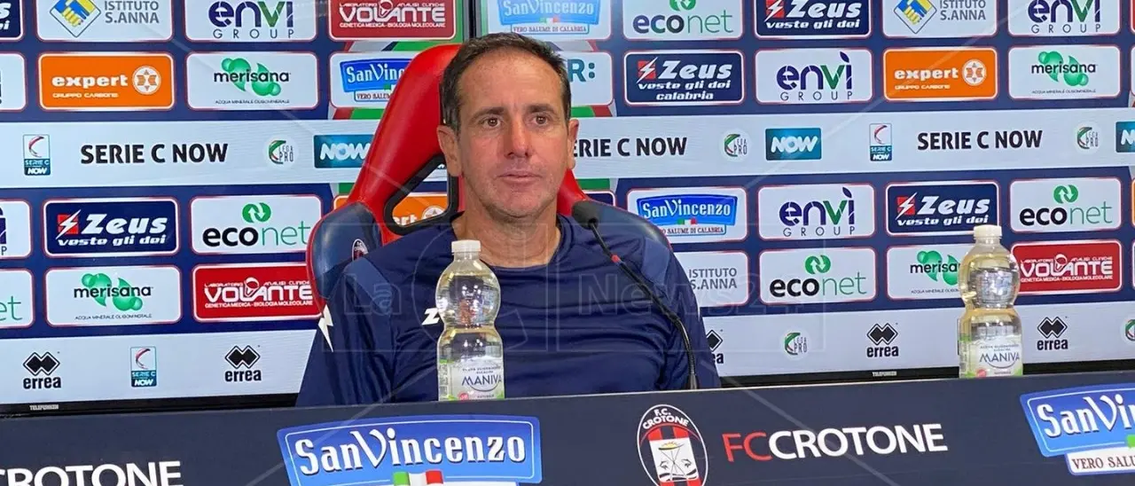 Verso Crotone-Sorrento, Zauli in conferenza: «Non siamo a un bivio»