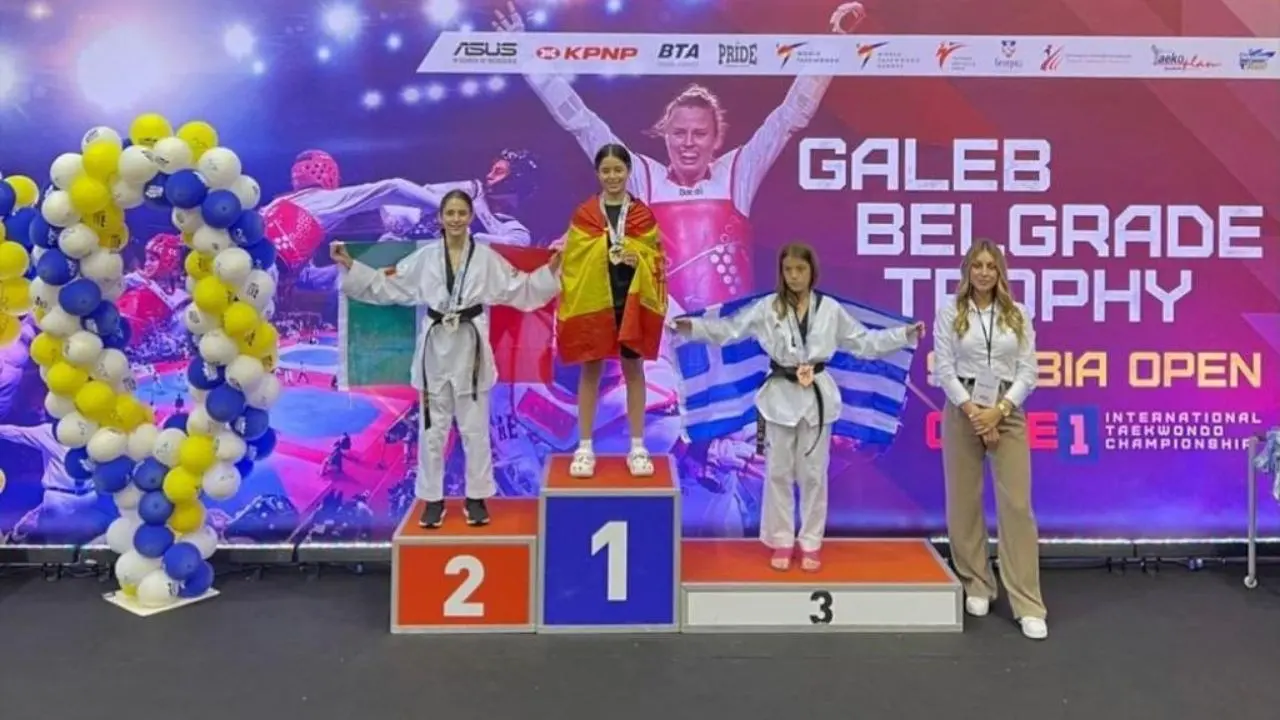 Taekwondo, la calabrese Ilaria Nicoletti vince l’argento ai Serbia Open 2023
