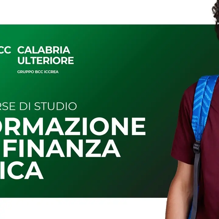 La Bcc della Calabria Ulteriore investe nelle giovani generazioni con 4 borse di studio in Finanza Etica