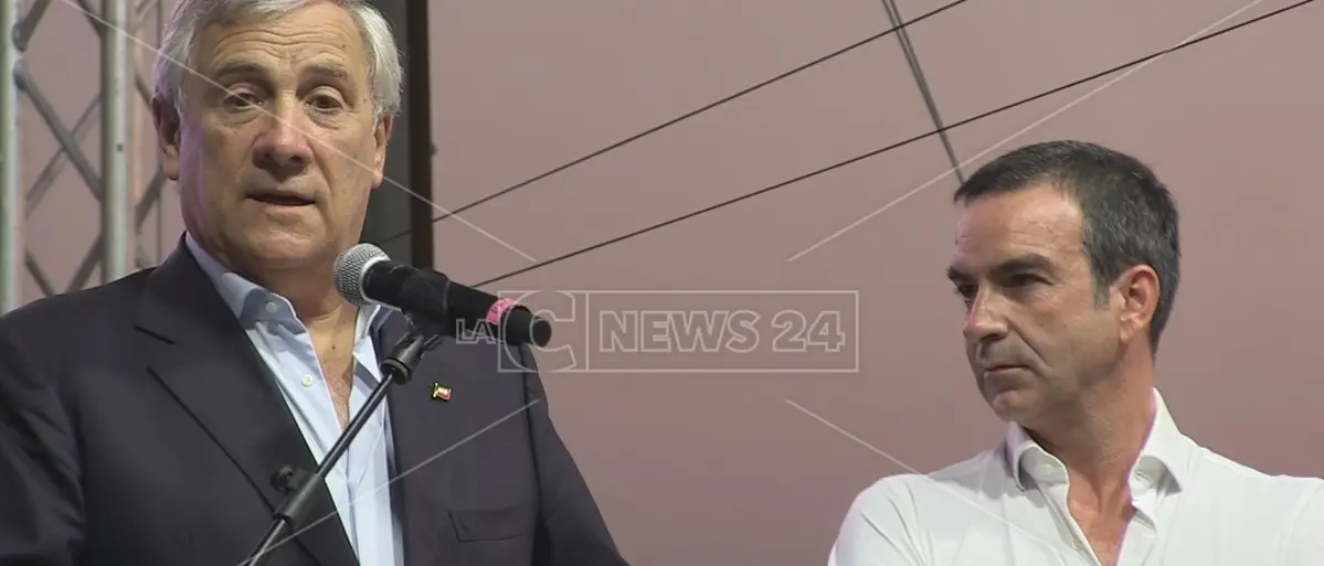 Da Roma la solidarietà a Occhiuto per i danni alla sua casa, Tajani: «Grave intimidazione che non lo fermerà»