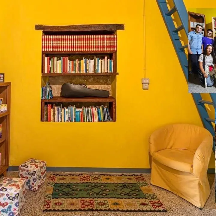 Petilia Policastro ha finalmente la sua libreria grazie a Giuseppe e Manuela, più di 3500 volumi donati da tutta Italia