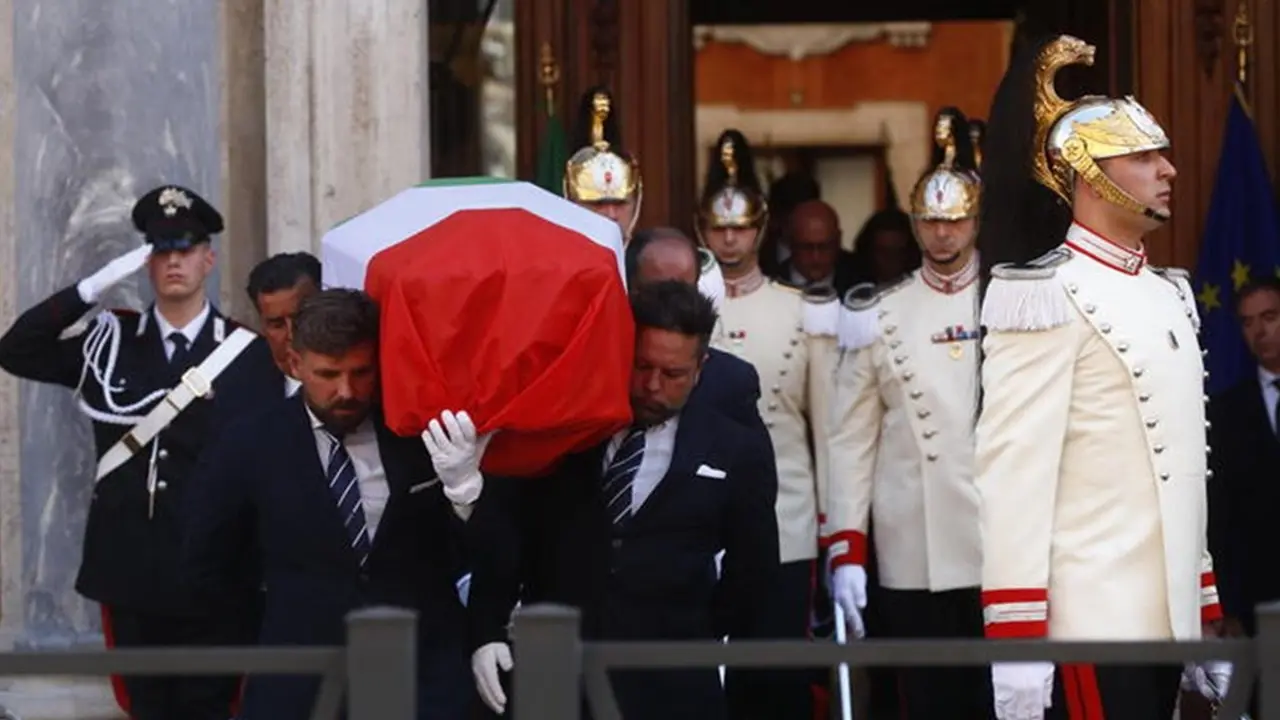 Giorgio Napolitano, a Montecitorio il funerale di Stato del Presidente emerito della Repubblica