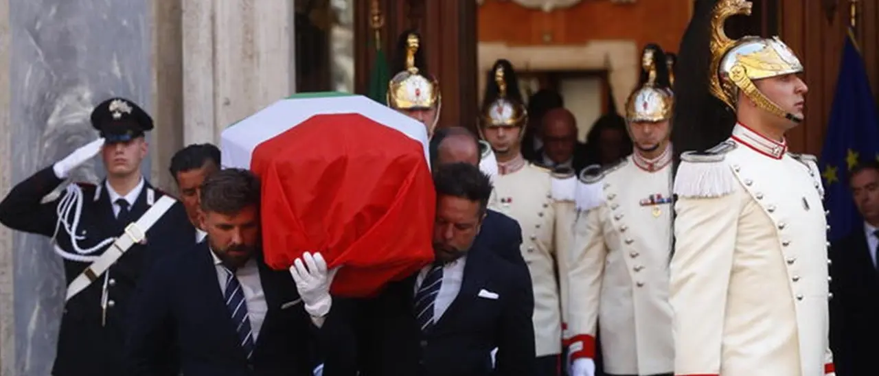 Giorgio Napolitano, a Montecitorio il funerale di Stato del Presidente emerito della Repubblica