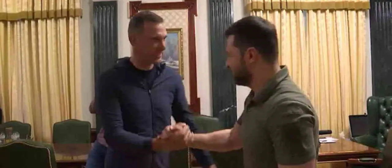 Ucraina, l’ex calciatore Shevchenko diventa consigliere del presidente Zelensky