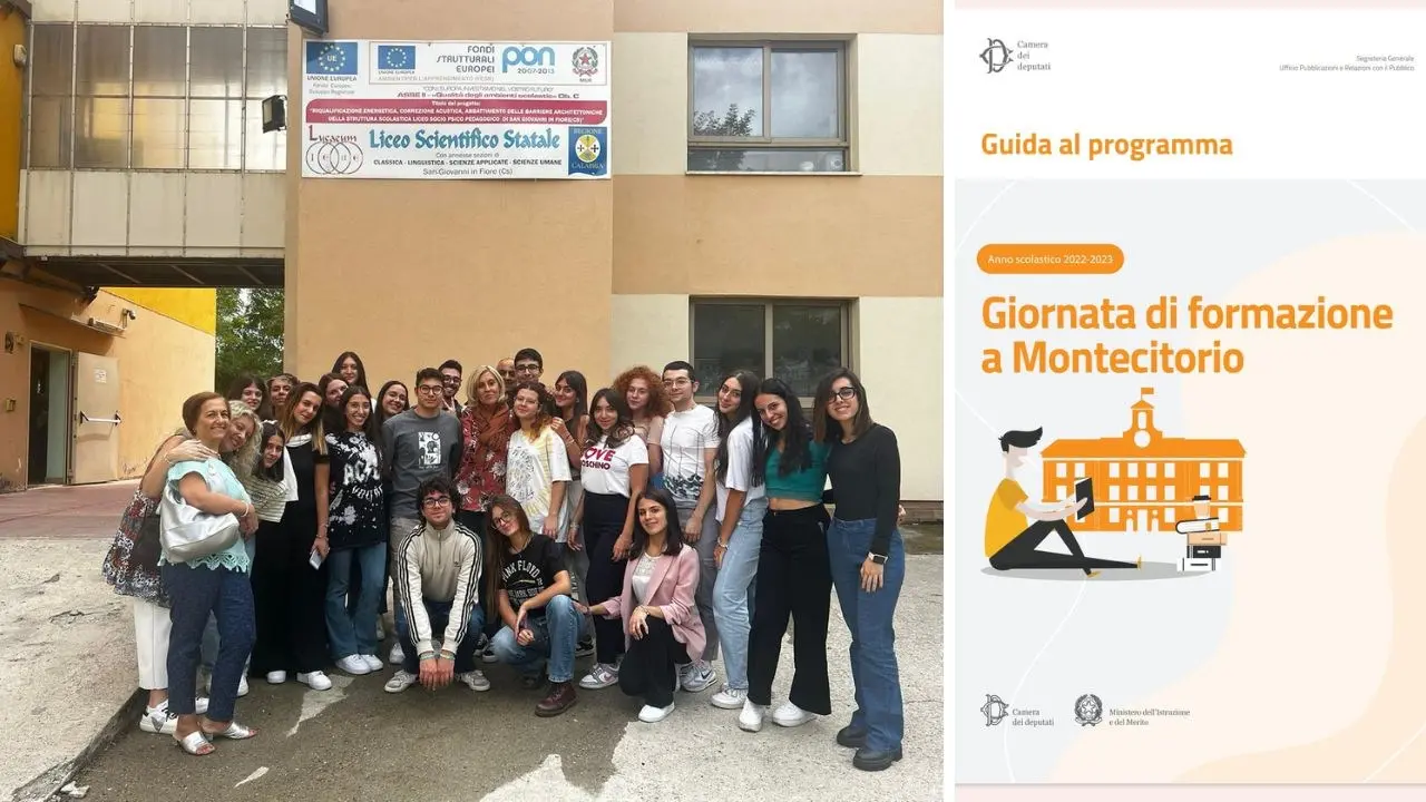Deputati per un giorno, gli studenti del Liceo Classico di San Giovanni in Fiore in visita a Montecitorio