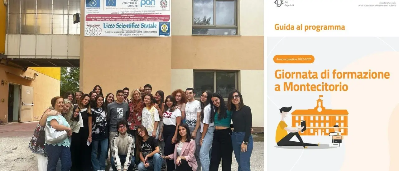 Deputati per un giorno, gli studenti del Liceo Classico di San Giovanni in Fiore in visita a Montecitorio