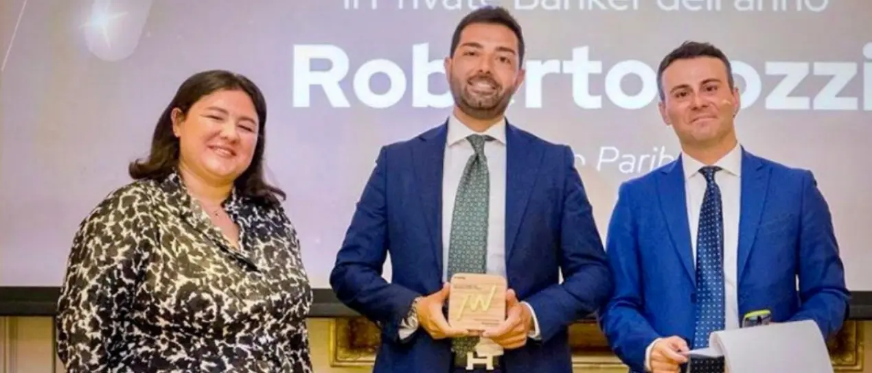 Al consulente finanziario calabrese Roberto Iozzi assegnato il prestigioso Private Banker