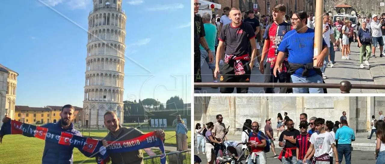 Verso Pisa-Cosenza: centinaia i tifosi da ogni parte d’Italia per sostenere i Lupi