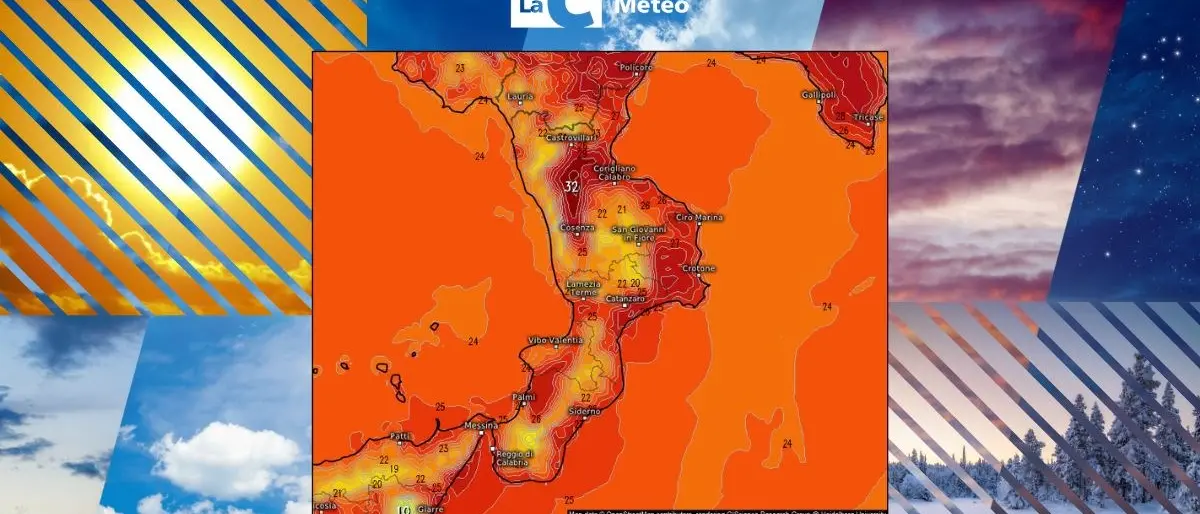Meteo, sole e caldo in aumento: anche in Calabria arriva l’Ottobrata. Temperature fino a 31°C