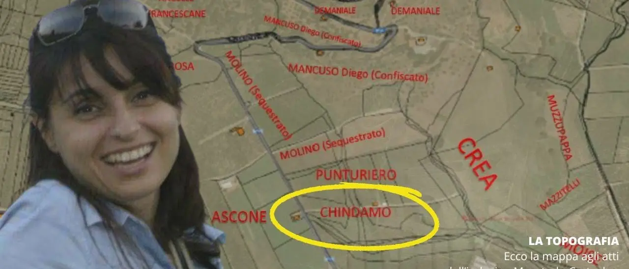I terreni di Maria Chindamo circondati da quelli dei Mancuso, ecco la mappa dei carabinieri