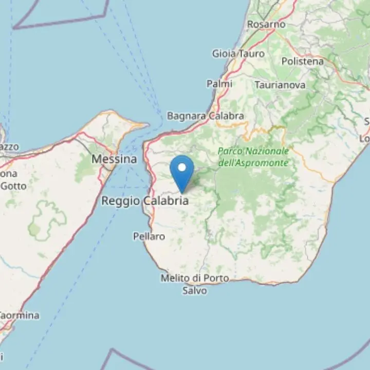 Trema la terra nel Reggino, terremoto di magnitudo 3.1: epicentro a Cardeto