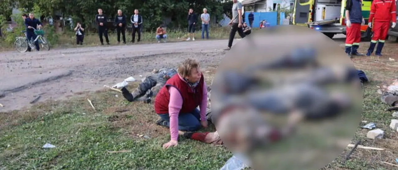 Guerra in Ucraina, bombardato un villaggio a Kupiansk: 51 morti e immagini strazianti postate sui social
