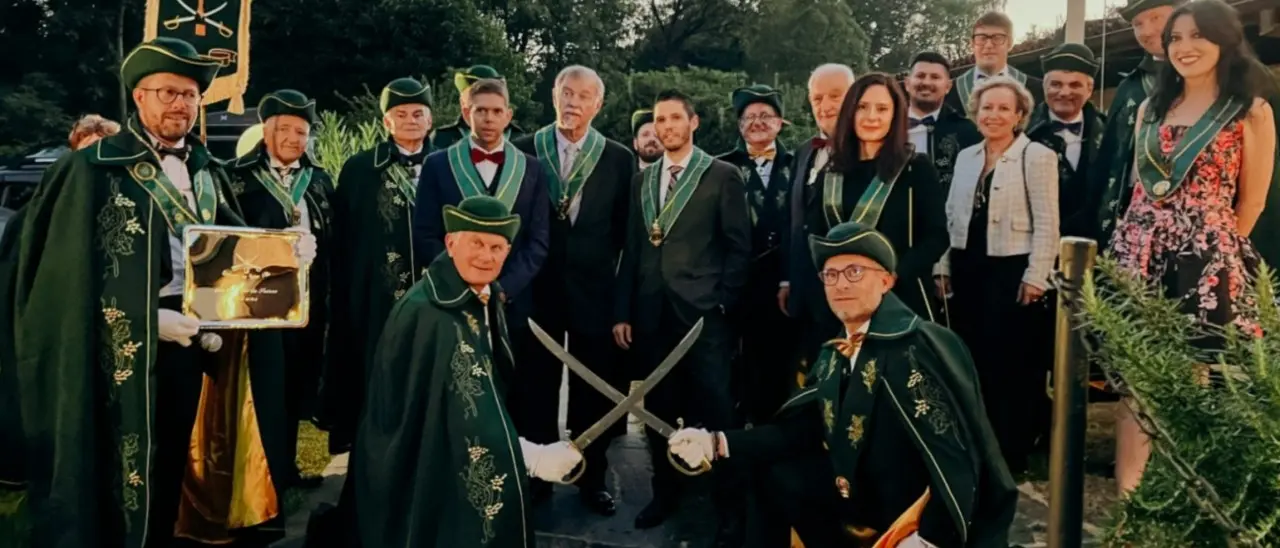 Anche la Calabria è ospite dello Chapitre national svizzero con la Confrérie Du Sabre D’Or