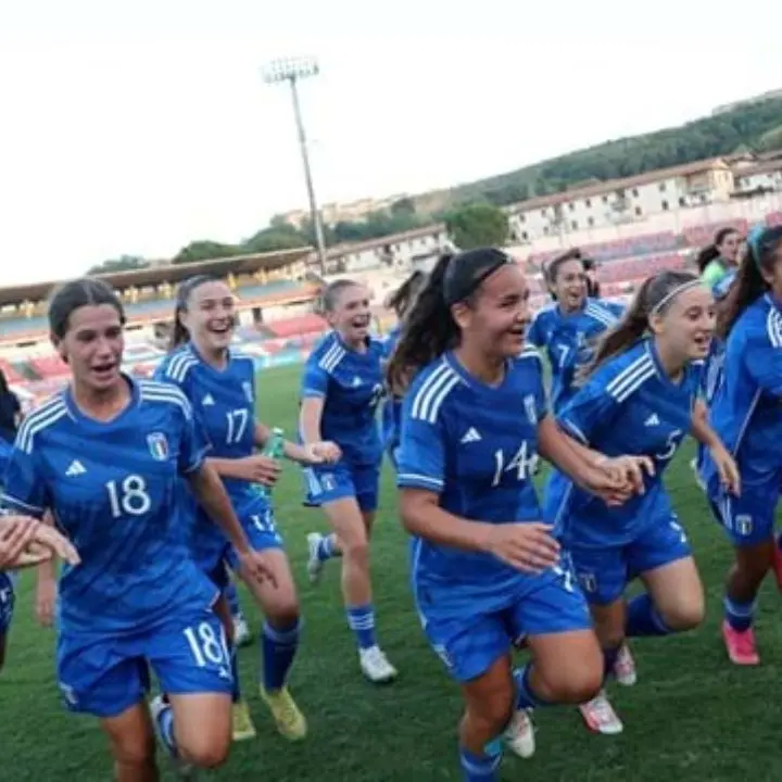Nazionale femminile U17 in Calabria, a Cosenza l’Italia batte la Slovenia 4-0: è festa al Marulla