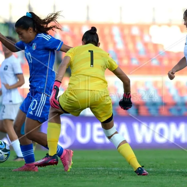 Qualificazioni Europei femminili under 17, a Cosenza la Francia batte l’Italia per 4 a 3