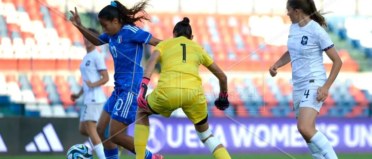Qualificazioni Europei femminili under 17, a Cosenza la Francia batte l’Italia per 4 a 3