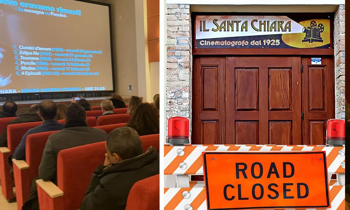 A Rende cala la scure dei commissari sul Santa Chiara, chiuso il cinema più antico della Calabria amato da Tornatore