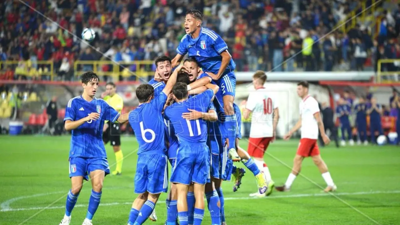 L’Italia Under 20 batte la Polonia al Ceravolo: decisiva la rete di Terraciano nel primo tempo (1-0)