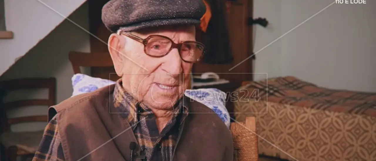 Compie 111 anni Vincenzo Nardi: l’ultracentenario di Simbario è l’uomo più anziano della Calabria