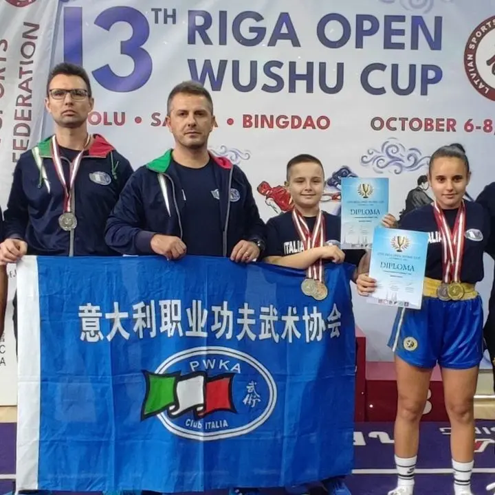Calabria protagonista in Lettonia: pioggia di medaglie per gli atleti dell’Accademia centrale wushu Catanzaro