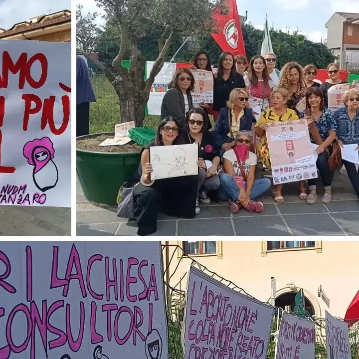 «Giù le mani dalla 194, l’aborto è un diritto conquistato»: a Vibo le associazioni scendono in piazza