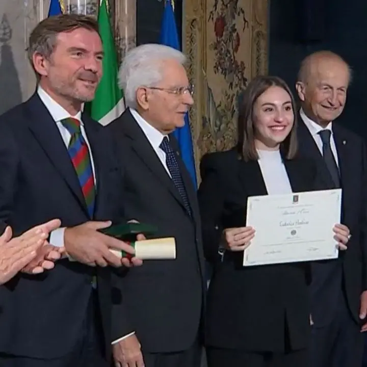 C’è anche una giovane calabrese tra i 25 studenti più bravi d’Italia: ha la media del 10 e sogna di fare il medico