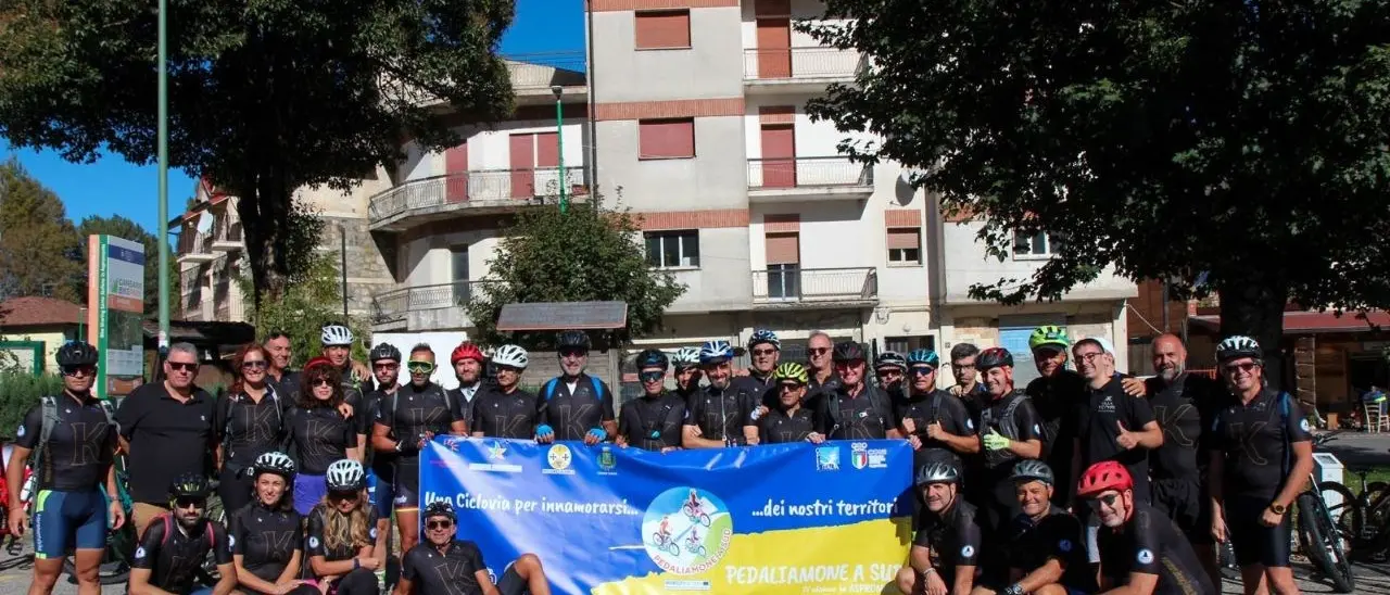 Aspromonte, grande successo per la quarta edizione di Pedaliamone a Sud